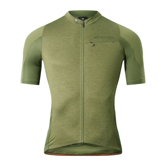 Maillot ENDURA GV500 REIVER Manches Courtes Kaki