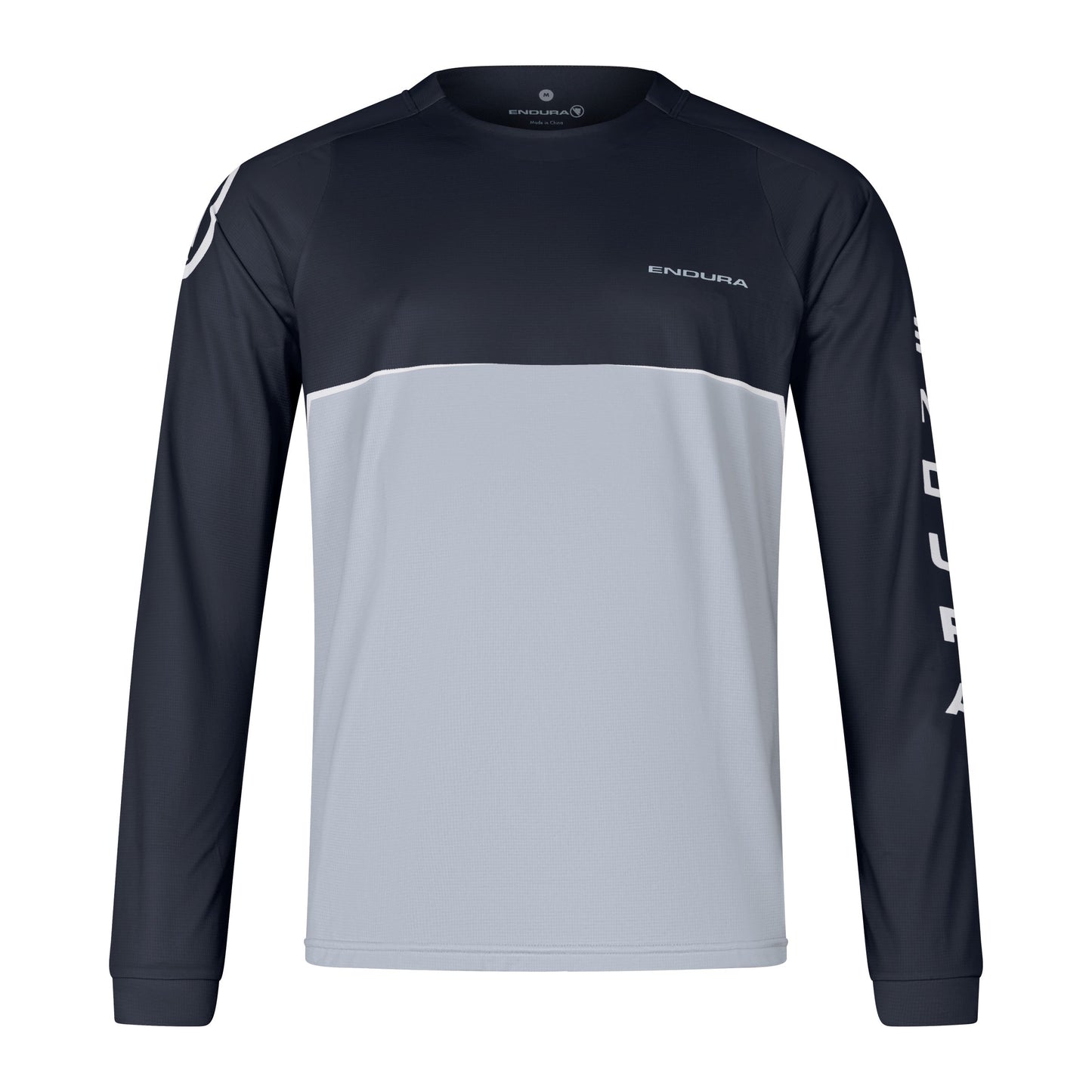 Maillot ENDURA CORE PRINTED Manches Longues Noir