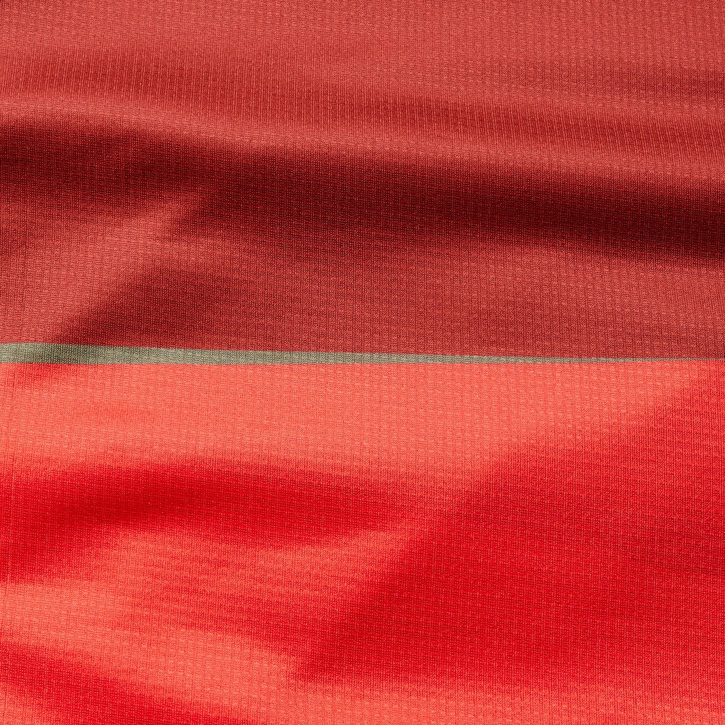Maillot ENDURA CORE PRINTED Manches Longues Rouge