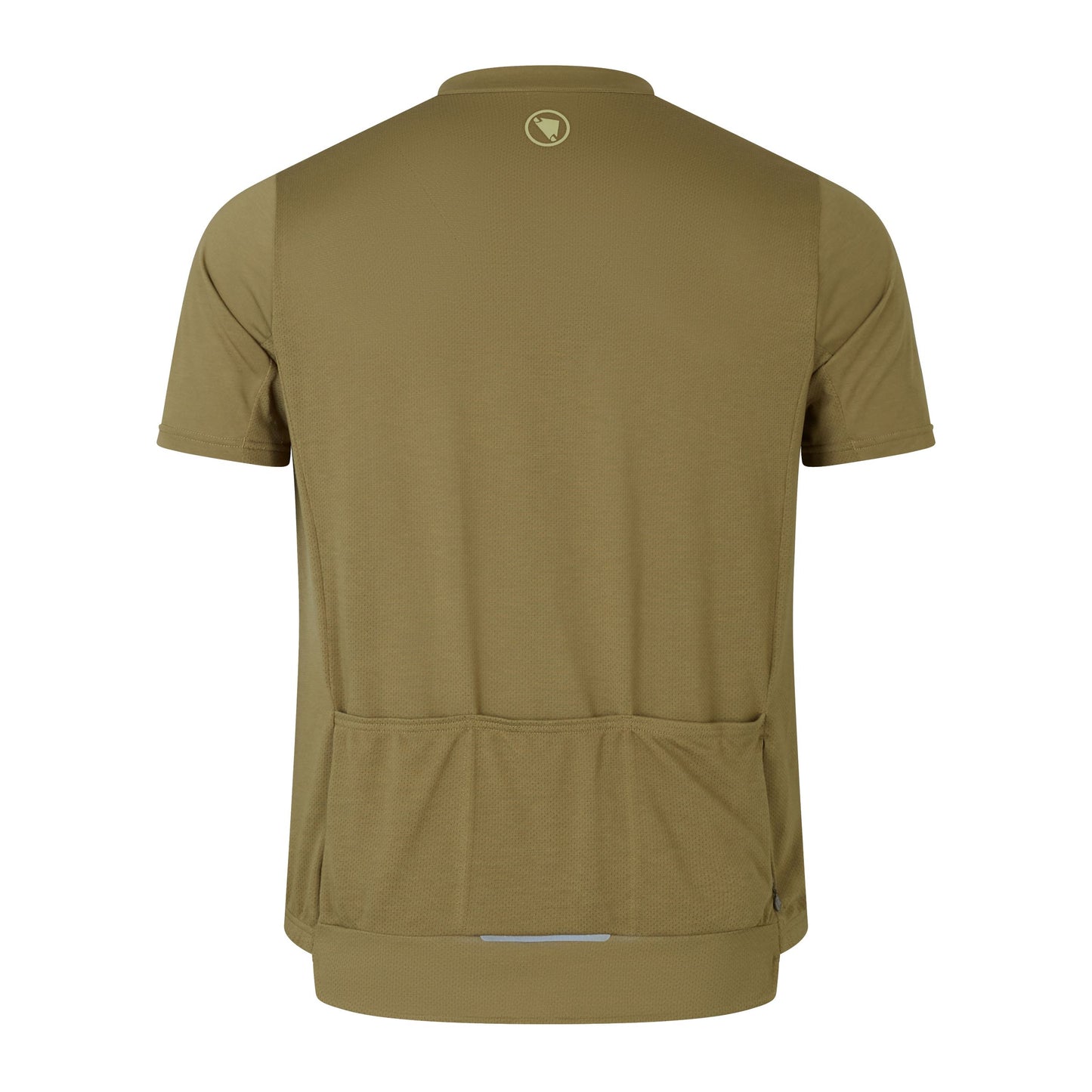 Maillot ENDURA LOOP ZIPPED Manches Courtes Kaki