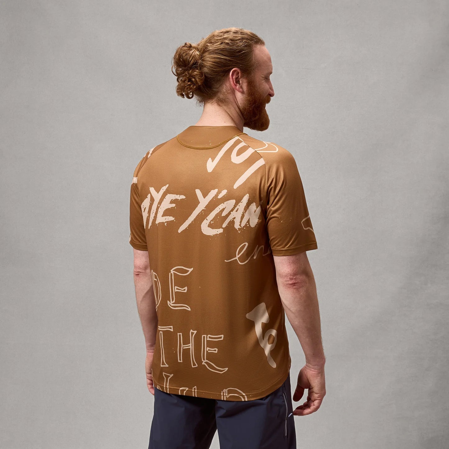 Maillot ENDURA SINGLETRACK PRINT Manches Courtes Bronze