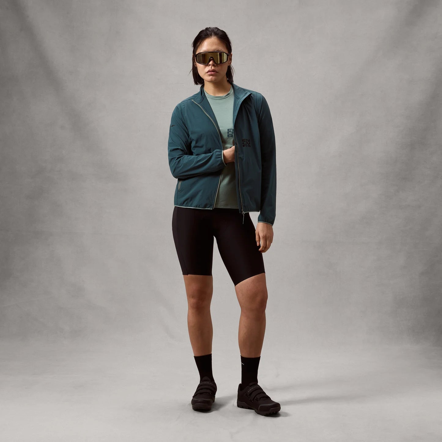 Veste ENDURA  ALLTRACK RIDE PACKABLE Femme Teal