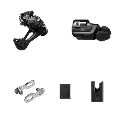 Kit Upgrade SHIMANO XT Di2 M8250 Wireless SGS Chape Longue montage Levier