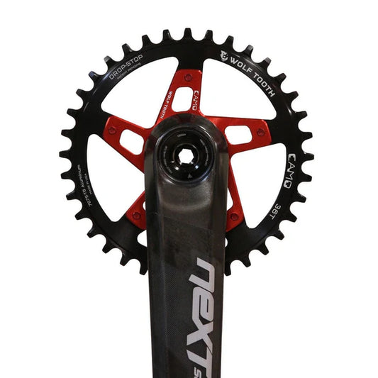 Étoile de Pédalier WOLF TOOTH CAMO P3 Raceface Cinch Direct Mount Offset 3mm Rouge