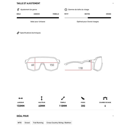 Lunettes RUDY PROJECT THUNDER Bordeaux Verres RP Optics Multilaser Red