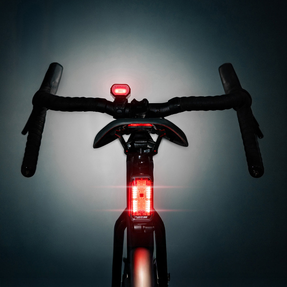 LEZYNE Radar React System - vue arrière avec indicateurs LED