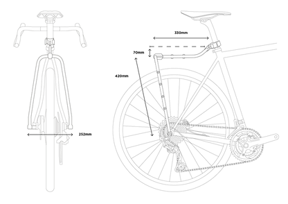 Porte-Bagages RESTRAP SWITCH RACK DIRECT MOUNT