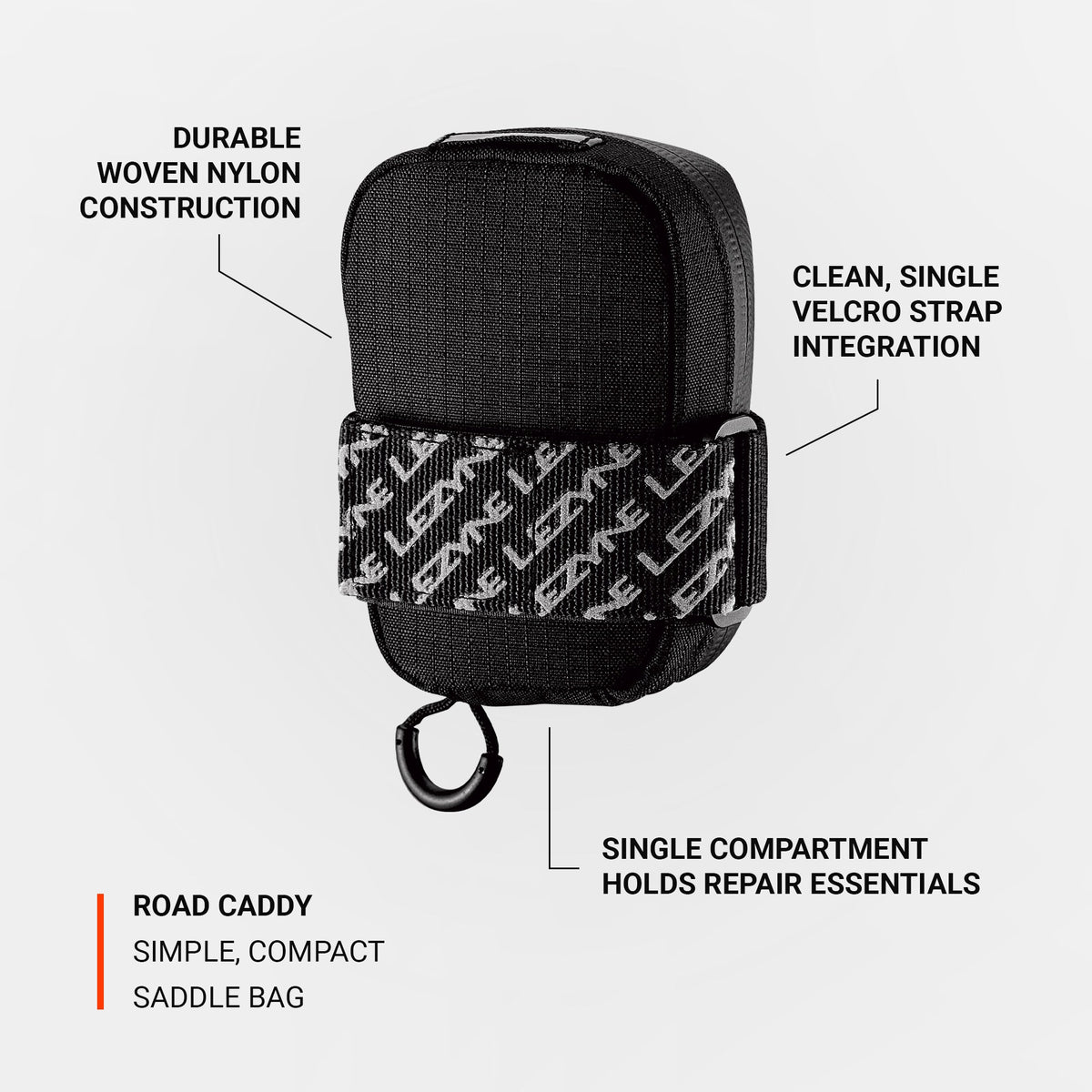 Sacoche de Selle LEZYNE ROAD CADDY Noir