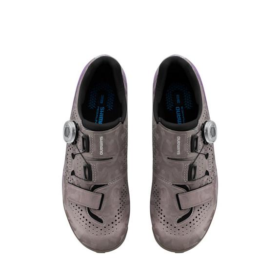 Chaussures VTT XC/Gravel SHIMANO RX600 Femme Gris/Violet