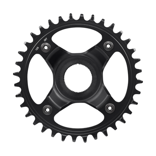 Plateau Mono E-Bike SHIMANO SM-CRE80-12-B 12V Ligne de chaine 53mm