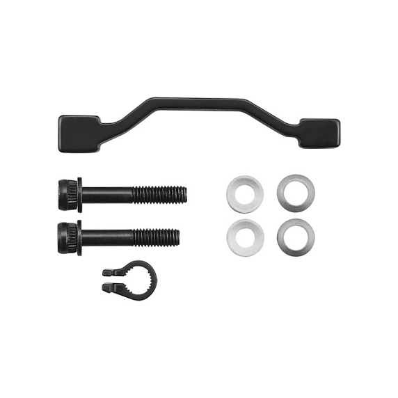 Adaptateur Etrier Avant / Arrière PM/PM SHIMANO SM-MA-F220P/PL 220mm (+17mm)