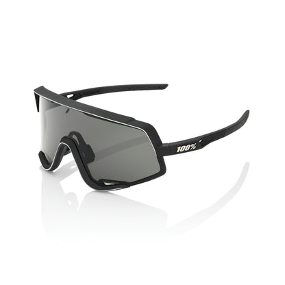Lunettes 100% GLENDALE Soft Tact Noir Smoke Lens