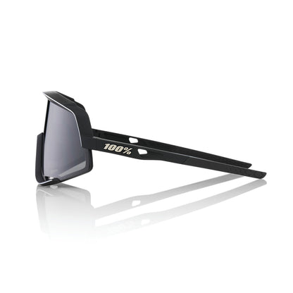 Lunettes 100% GLENDALE Soft Tact Noir Smoke Lens