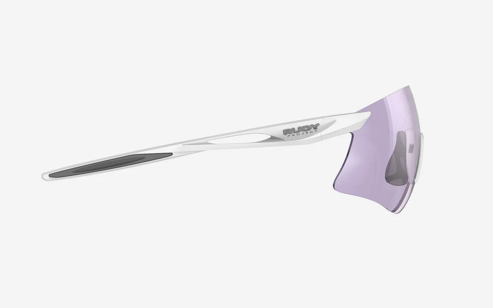 Lunettes RUDY PROJECT ASTRAL SPHERE Blanc Verres IMPACTX™ Photochromique Laser Purple