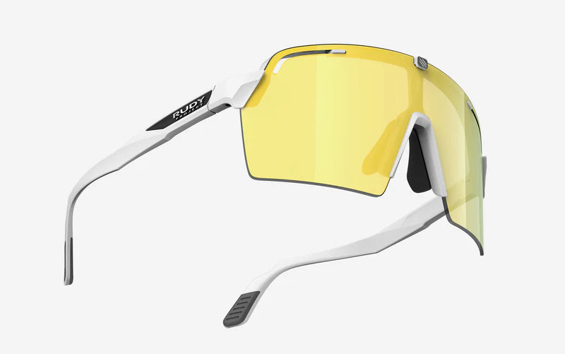 Lunettes RUDY PROJECT SPINSHIELD PRO Blanc Verres RP Optics Multilaser Yellow