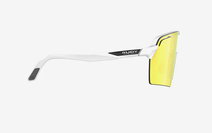 Lunettes RUDY PROJECT SPINSHIELD PRO Blanc Verres RP Optics Multilaser Yellow