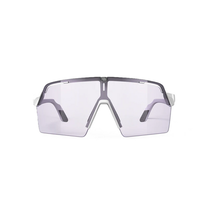 Lunettes RUDY PROJECT SPINSHIELD PRO Blanc Verres IMPACTX™ Photochromique Laser Purple