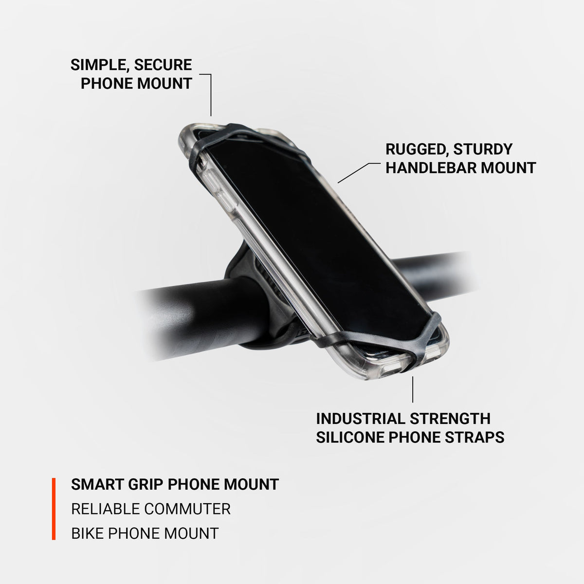 Support Smartphone LEZYNE SMART GRIP MOUNT