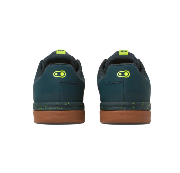 Chaussures VTT CRANKBROTHERS STAMP LACE FLAT Petrol/Jaune