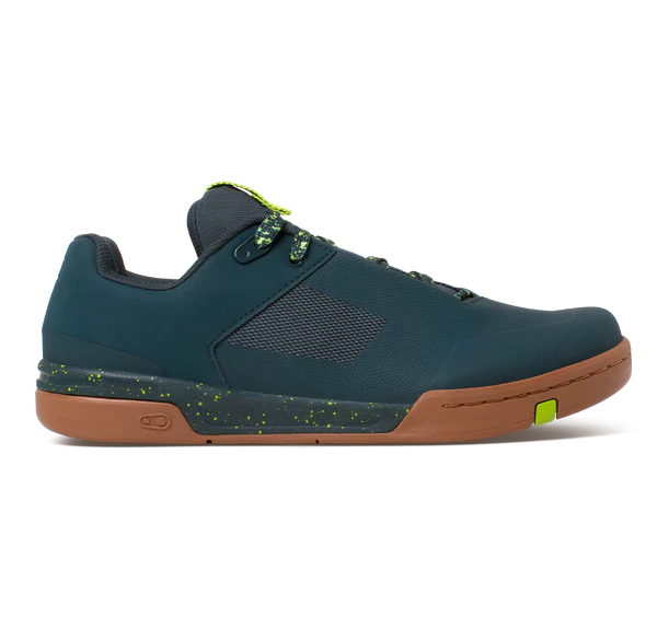Chaussures VTT CRANKBROTHERS STAMP LACE FLAT Petrol/Jaune