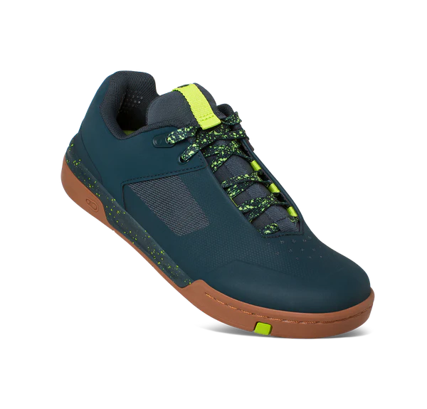 Chaussures VTT CRANKBROTHERS STAMP LACE FLAT Petrol/Jaune