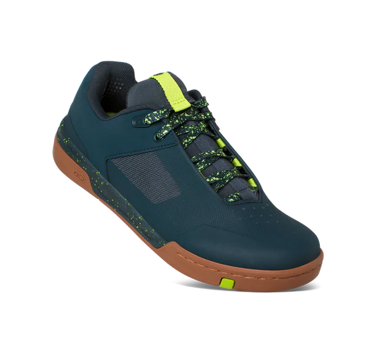 Chaussures VTT CRANKBROTHERS STAMP LACE FLAT Petrol/Jaune