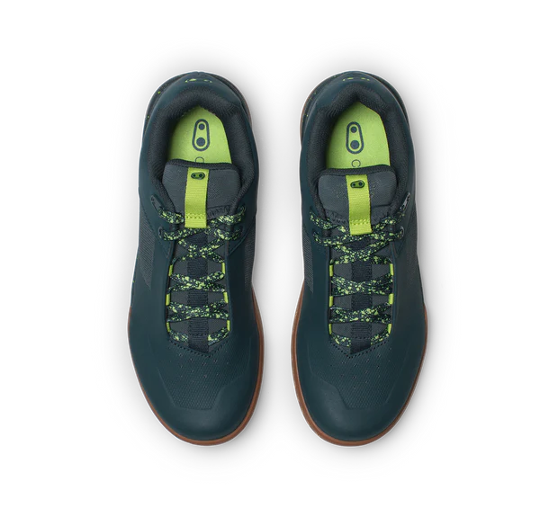 Chaussures VTT CRANKBROTHERS STAMP LACE FLAT Petrol/Jaune