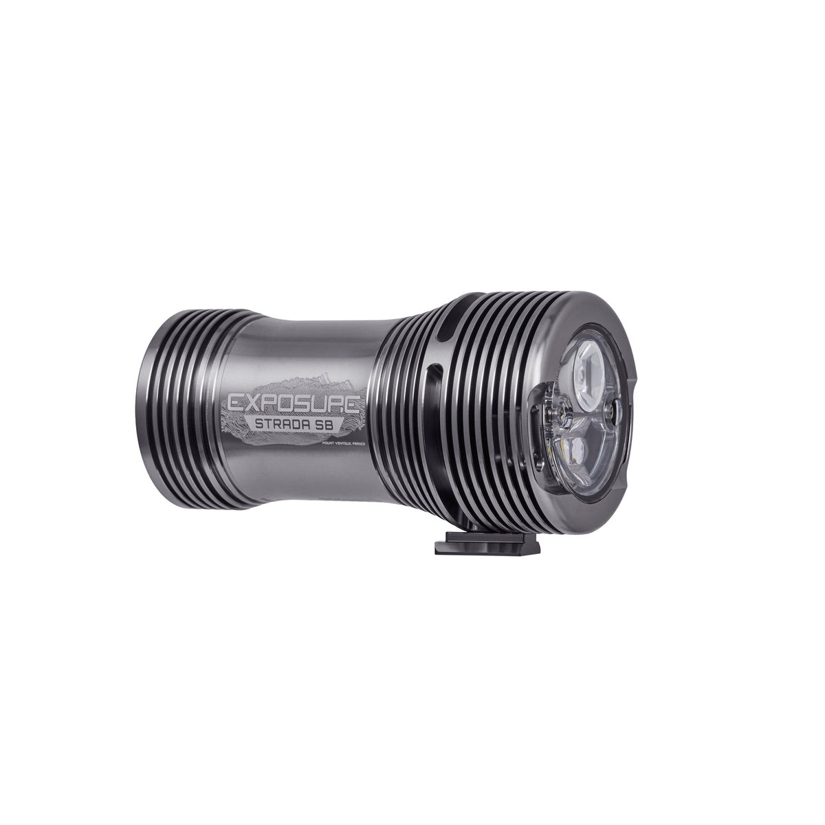 Éclairage avant EXPOSURE LIGHTS Strada MK13 SB AKTIV Gun Metal Black
