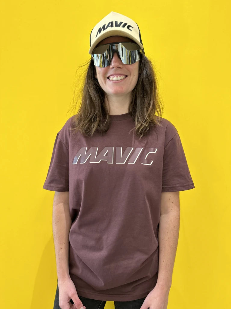 T-Shirt MAVIC CORPORATE LOGO Aubergine