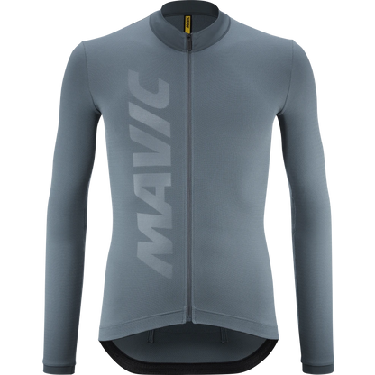 Maillot MAVIC AKSIUM Manches Longues Bleu