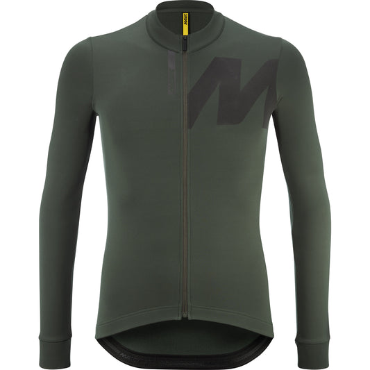 Maillot MAVIC KSYRIUM THERMO Manches Longues Vert