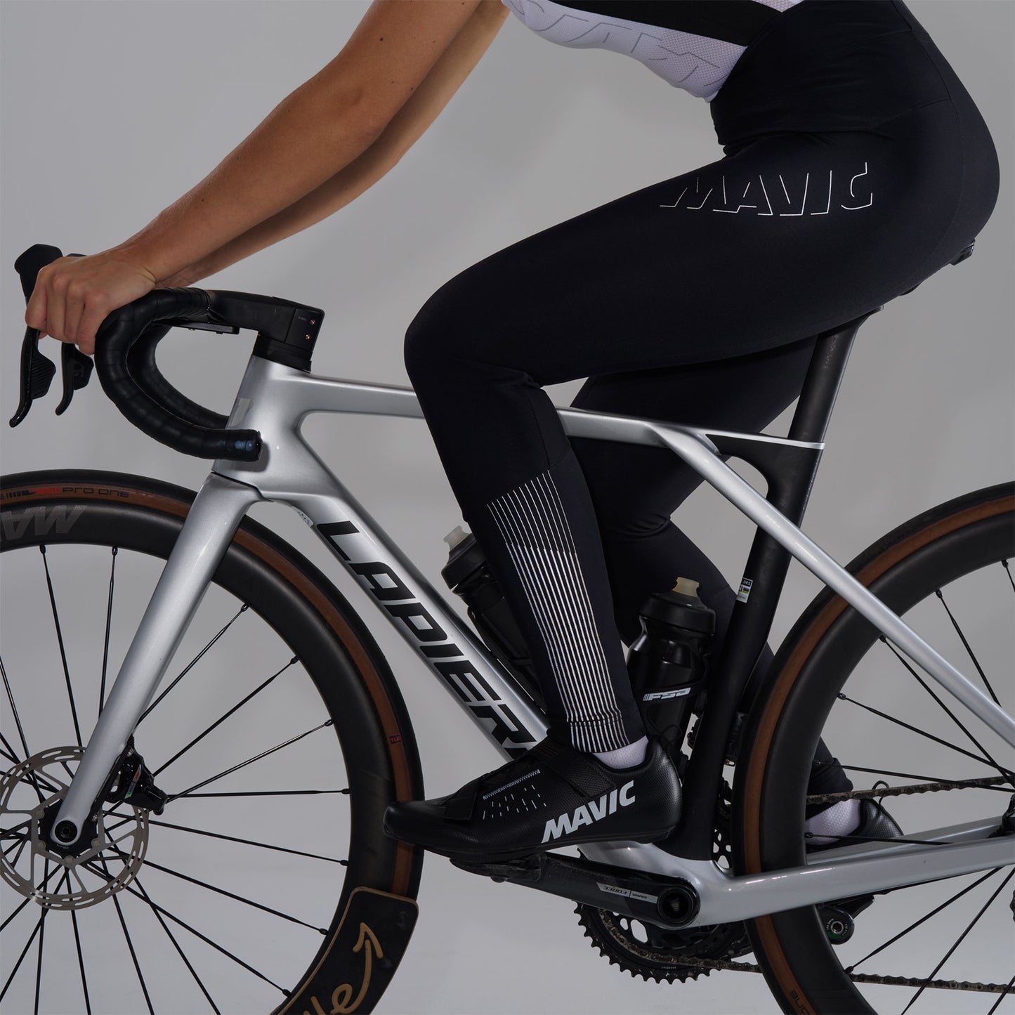 Cuissard Long à Bretelles MAVIC AKSIUM THERMO Femme Noir