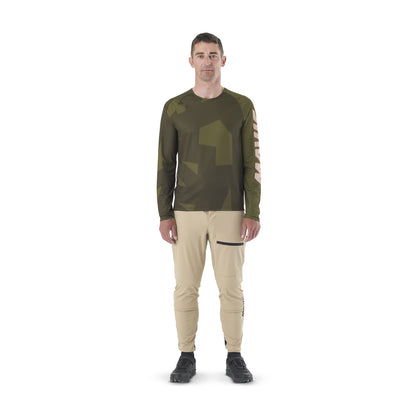 Maillot MAVIC DEEMAX ENDURO Manches Longues Camo Kaki