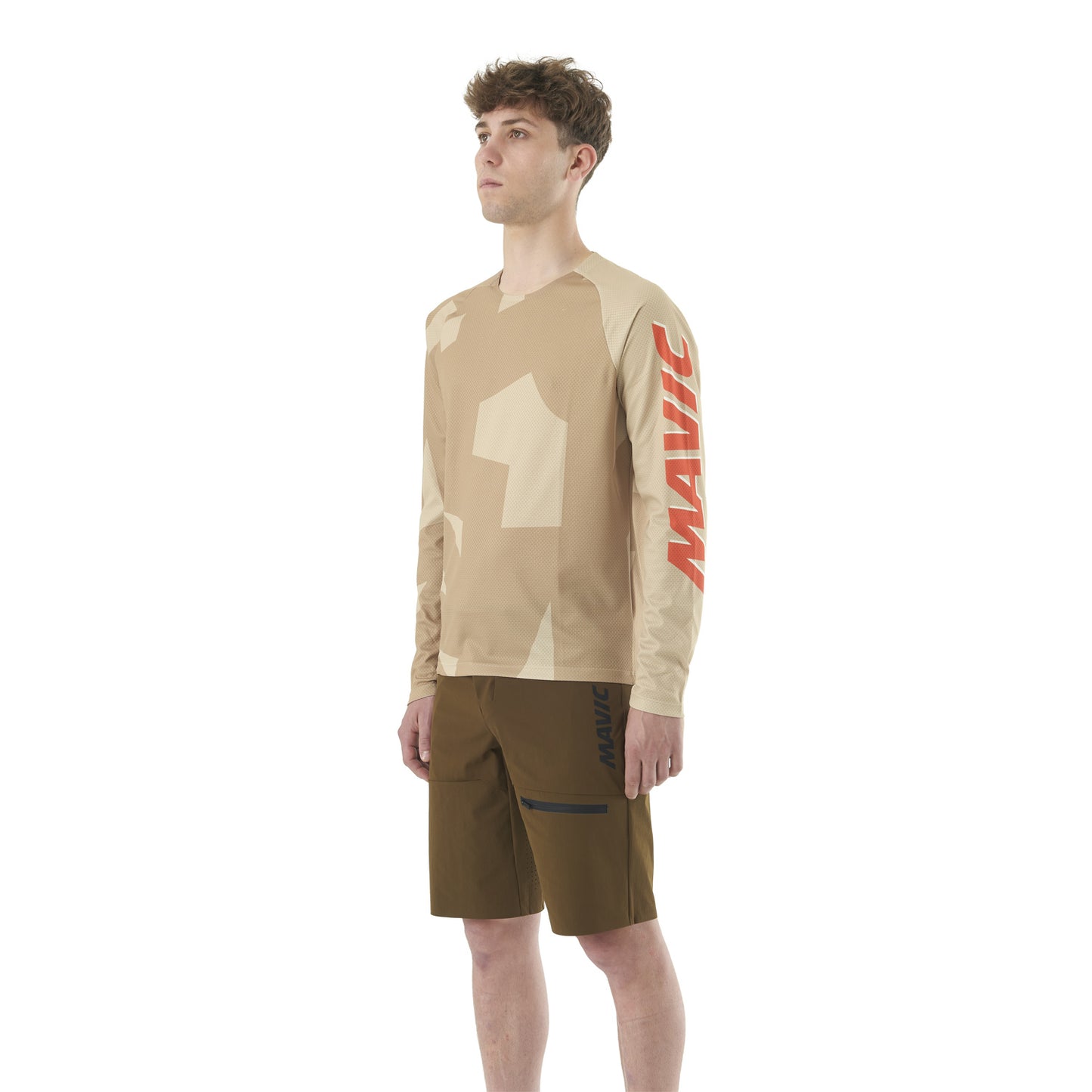 Maillot MAVIC DEEMAX ENDURO Manches Longues Camo Beige