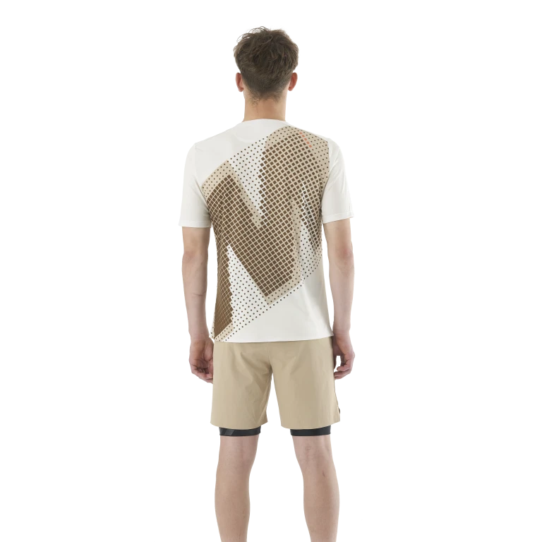 Maillot MAVIC CROSSTRAIL Manches Courtes Blanc
