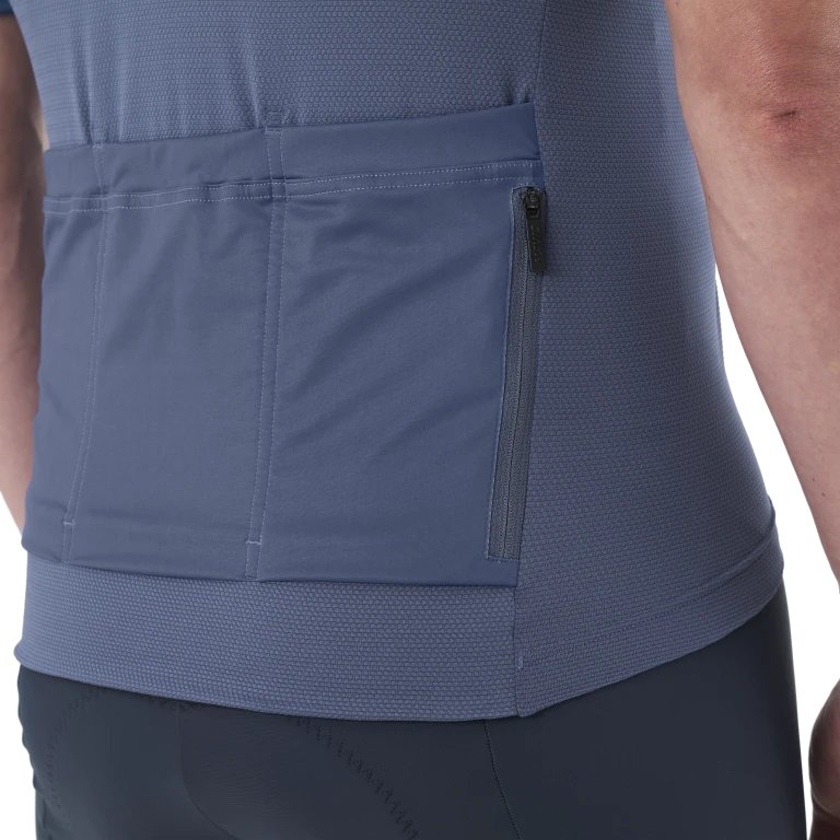 Maillot MAVIC AKSIUM Manches Courtes Bleu