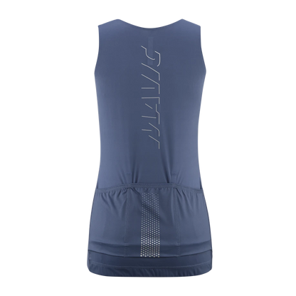 Maillot MAVIC AKSIUM Sans Manches Femme Bleu