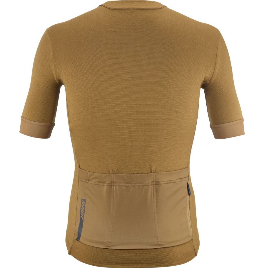 Maillot MAVIC AKSIUM Manches Courtes Marron