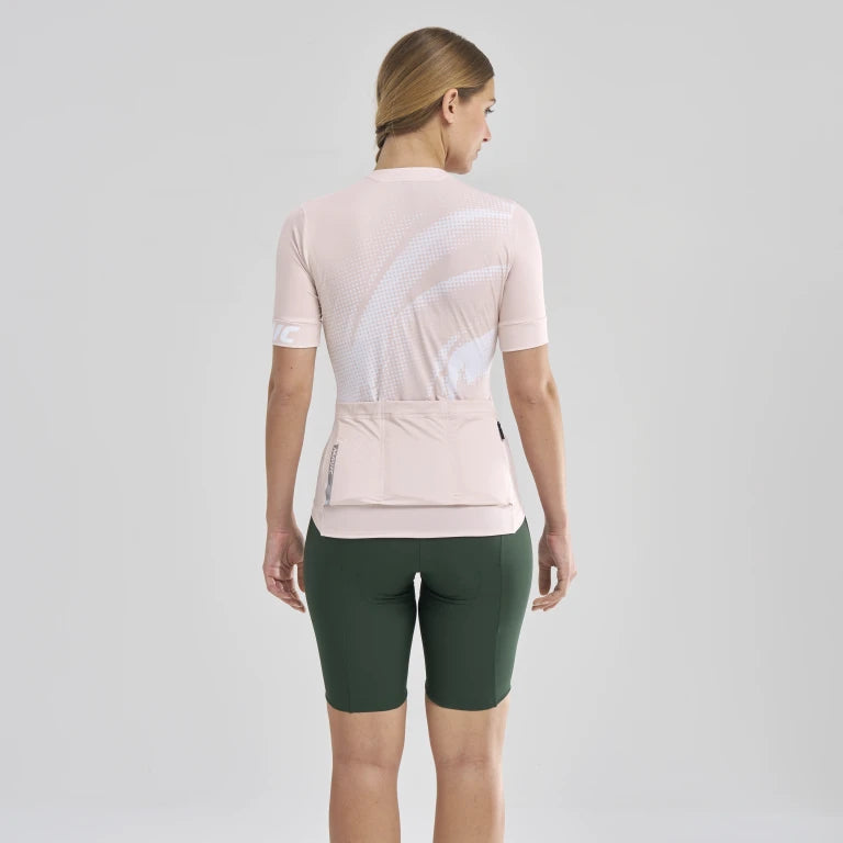Maillot MAVIC AKSIUM GRAPHIC Manches Courtes Femme Rose