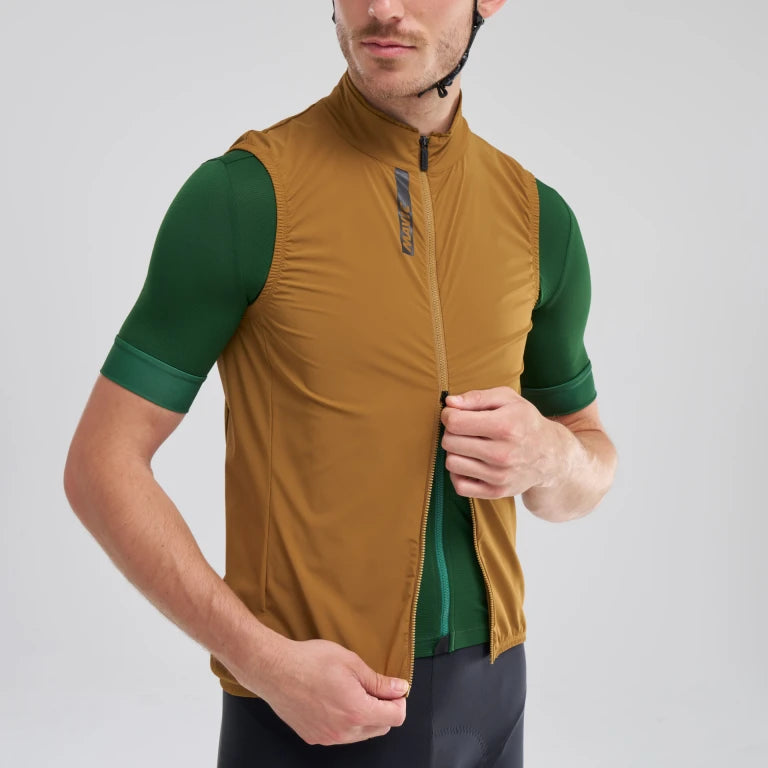Veste Sans Manches MAVIC AKSIUM WIND Marron