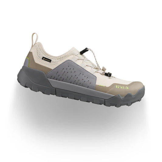 Chaussure VTT FIZIK ERGOLACE 2 GTX FLAT Beige/Gris