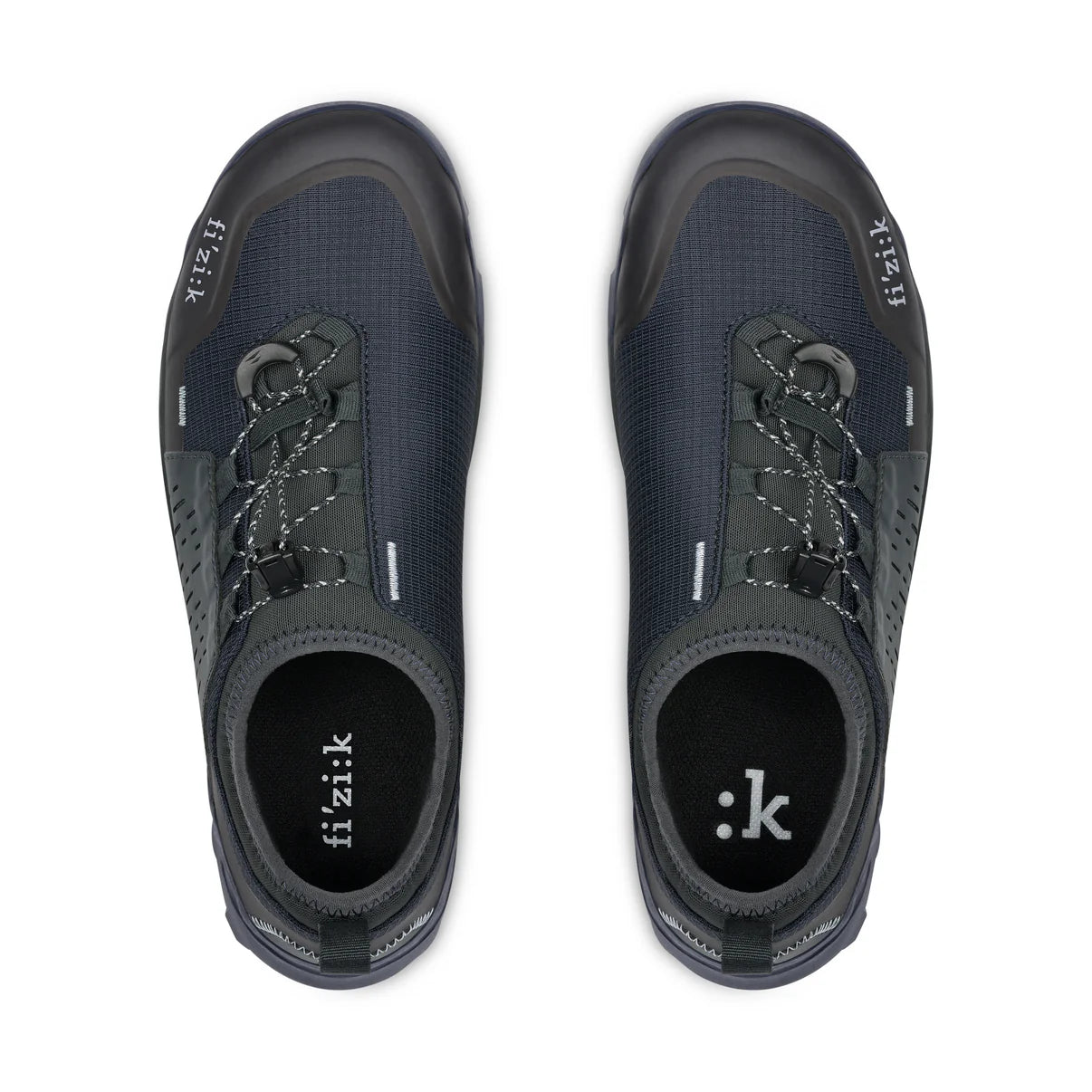 Chaussure VTT FIZIK ERGOLACE 2 FLAT Bleu/Vert