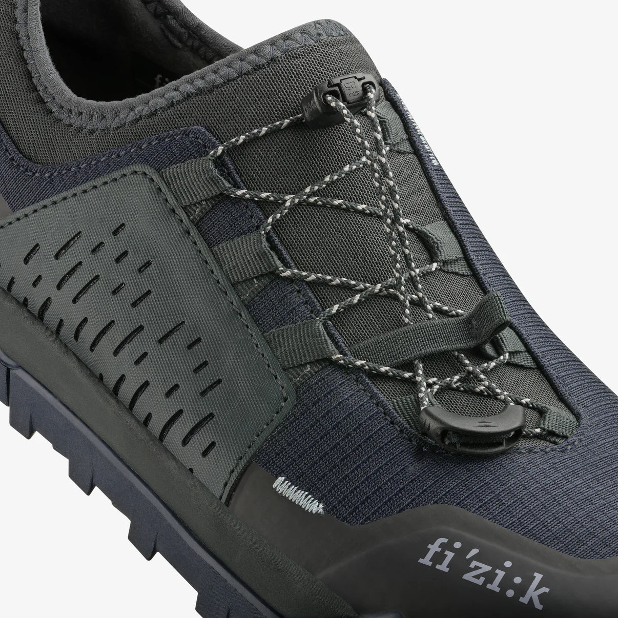 Chaussure VTT FIZIK ERGOLACE 2 FLAT Bleu/Vert