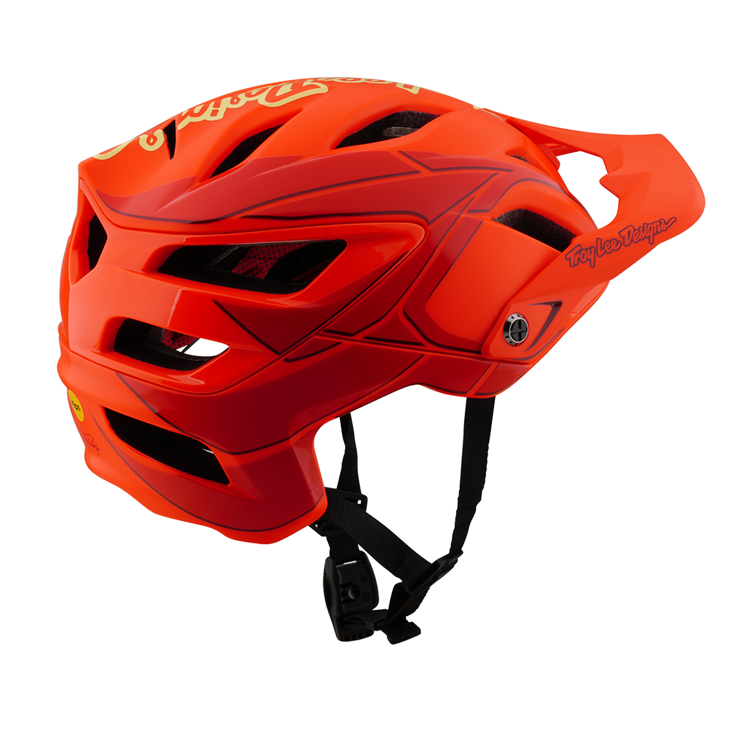 Casque VTT TROY LEE DESIGNS A3 MIPS GHOSTWING Rouge