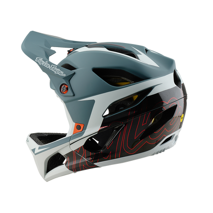 Casque VTT TROY LEE DESIGNS STAGE MIPS NEAUWAVE Gris