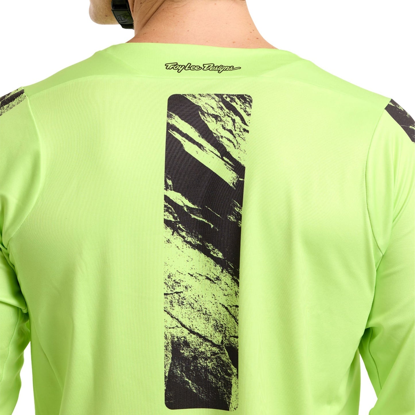Maillot TROY LEE DESIGNS SKYLINE CHILL ROCKSLIDE Manches Longues Jaune