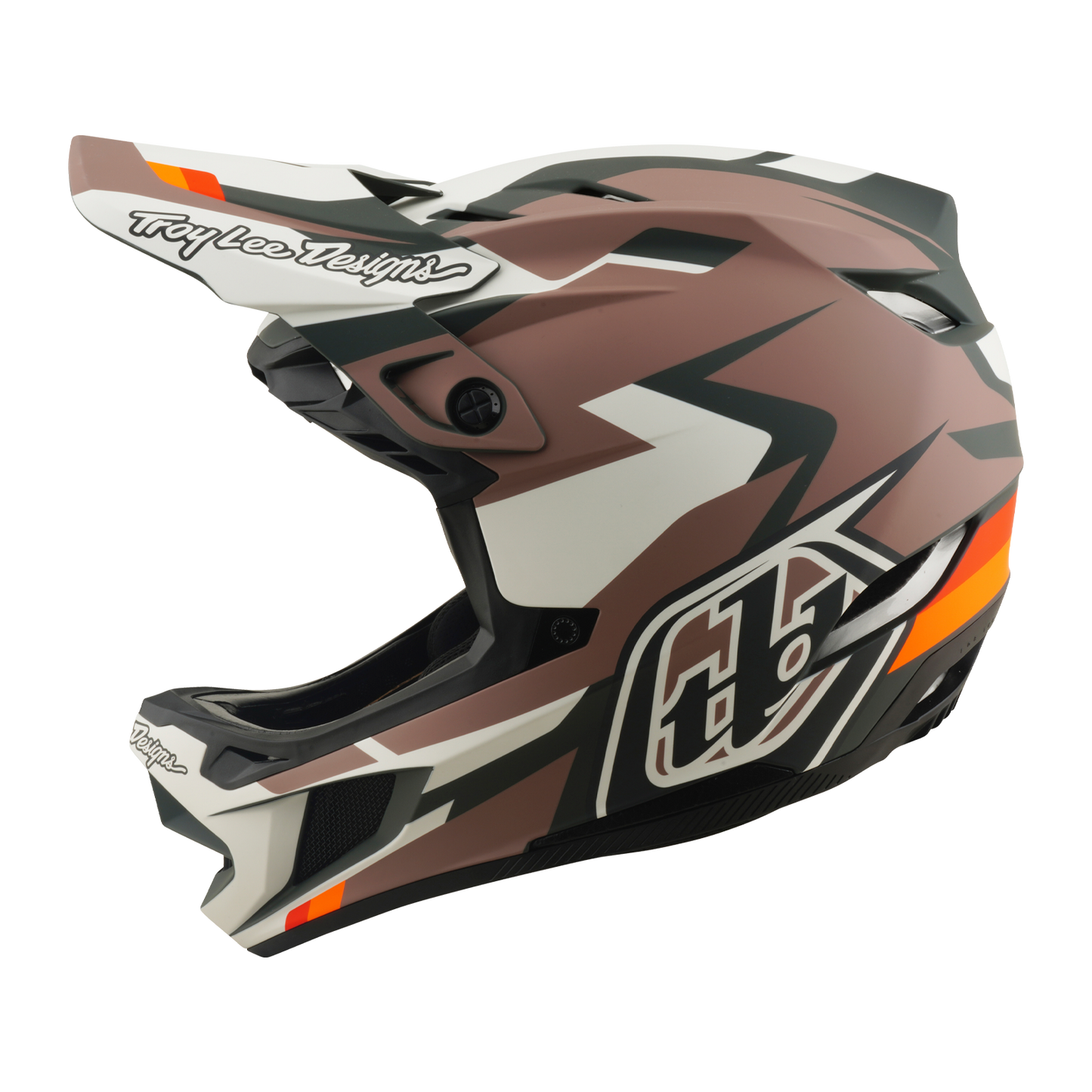 Casque VTT TROY LEE DESIGNS D4 POLYACRYLITE MIPS ROAMER Clay