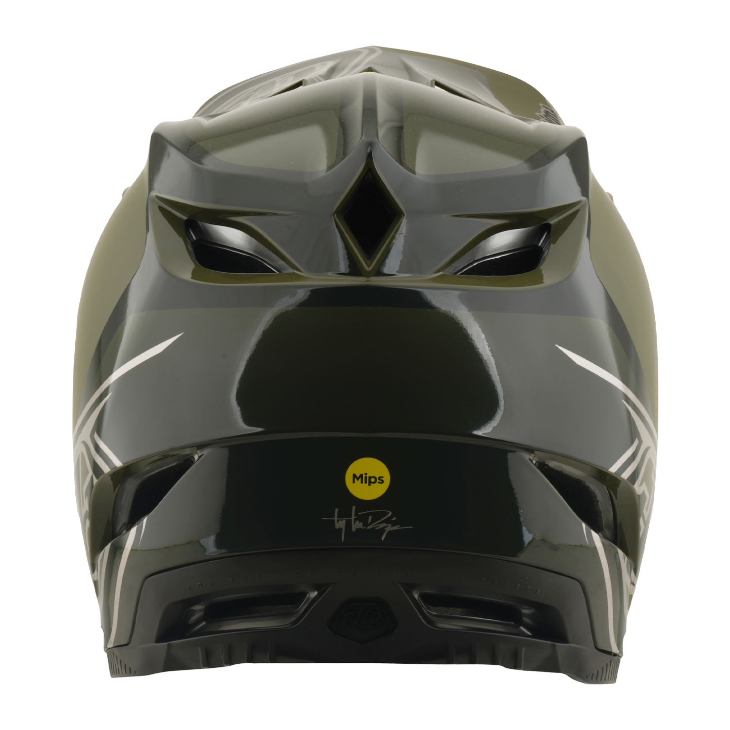 Casque VTT TROY LEE DESIGNS D4 POLYACRYLITE MIPS SHADOW BEETLE Kaki