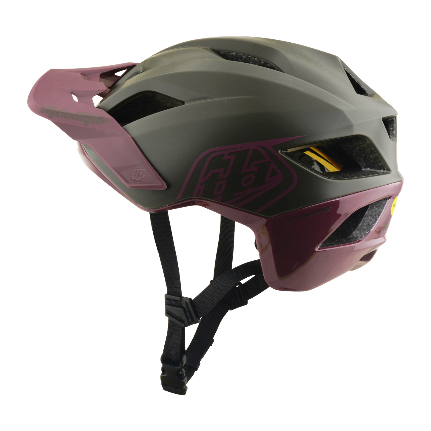 Casque VTT TROY LEE DESIGNS FLOWLINE POINT MIPS Gris/Prune