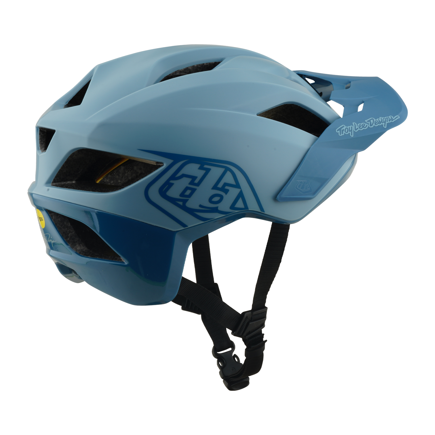 Casque VTT TROY LEE DESIGNS FLOWLINE POINT MIPS Bleu